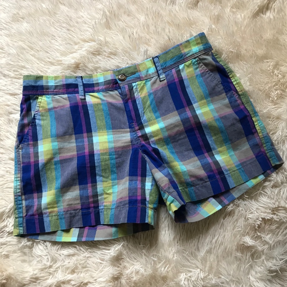 Old Navy Perfect 5" Plaid Shorts